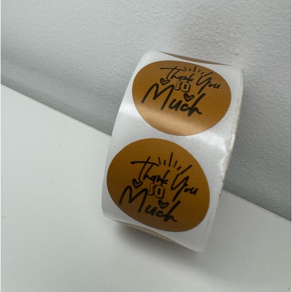 Thank You so much Sticker | shipping supplies sticker labels new - Picture 6 of 13